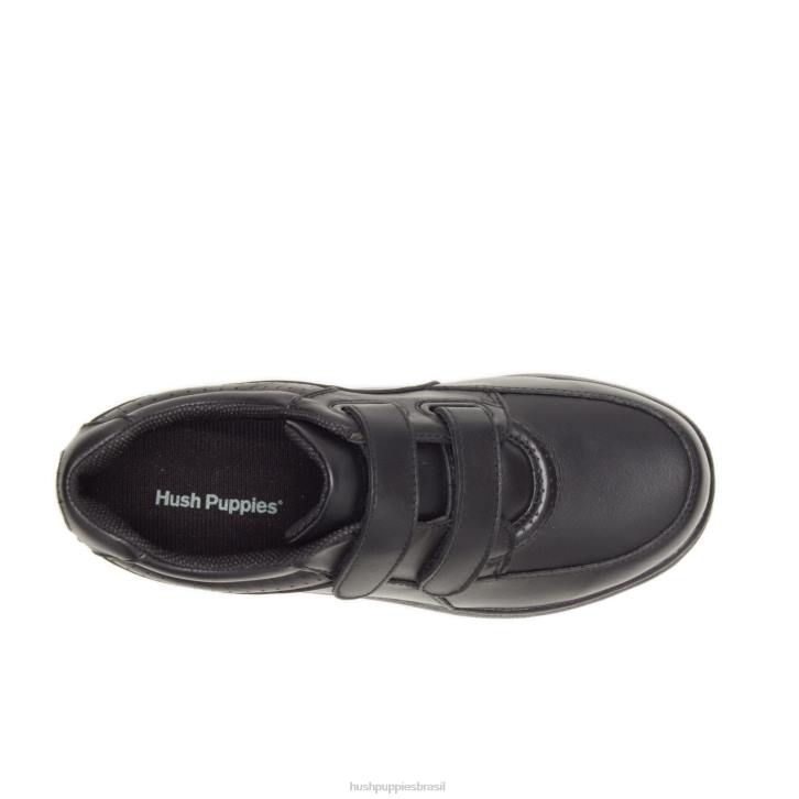 couro preto caminhante poderoso ii mulheres Hush Puppies sapatos de caminhada ZZ6R230 - Image 6