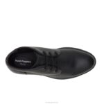 couro preto chukka detroit homens Hush Puppies bota ZZ6R272 - Image 6