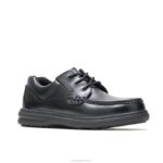 couro preto gus homens Hush Puppies sapatos de caminhada ZZ6R359 - Image 4