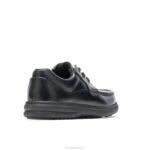 couro preto gus homens Hush Puppies sapatos de caminhada ZZ6R359 - Image 5