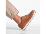 couro preto Heath Wing Tip Oxford homens Hush Puppies Oxford ZZ6R303 - Image 8