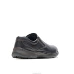 couro preto lunar ii homens Hush Puppies mocassim ZZ6R348 - Image 4