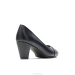 couro preto mabry mulheres Hush Puppies estilo suave ZZ6R219 - Image 4