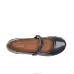 couro preto mary jane épica mulheres Hush Puppies sapatos casuais ZZ6R228 - Image 6