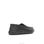 couro preto mocassim finley homens Hush Puppies mocassim ZZ6R315 - Image 5