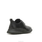 couro preto ousado avanço com cordões oxford homens Hush Puppies Oxford ZZ6R289 - Image 4
