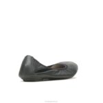 couro preto ousado balé casto plano 2 mulheres Hush Puppies balé plano ZZ6R73 - Image 5