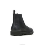 couro preto ousado bota jude chelsea homens Hush Puppies bota ZZ6R276 - Image 4