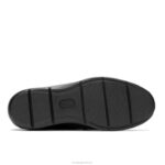couro preto ousado mocassim juliano homens Hush Puppies mocassim ZZ6R306 - Image 5