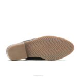 couro preto ousado mula siena mulheres Hush Puppies salto ZZ6R95 - Image 5