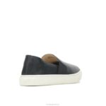 couro preto ousado noelle escorregar mulheres Hush Puppies escorregar em ZZ6R74 - Image 4