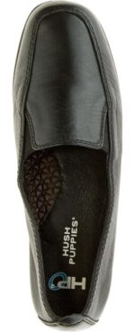 couro preto paraíso mulheres Hush Puppies sapatos casuais ZZ6R226 - Image 6