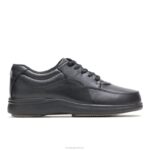couro preto power walker mulheres Hush Puppies sapatos casuais ZZ6R232 - Image 2