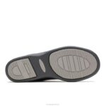 couro preto power walker mulheres Hush Puppies sapatos casuais ZZ6R232 - Image 6