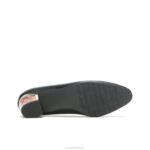 couro preto reitora mulheres Hush Puppies estilo suave ZZ6R213 - Image 5