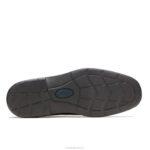 couro preto risco homens Hush Puppies Oxford ZZ6R304 - Image 5