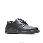 couro preto vale homens Hush Puppies sapatos de caminhada ZZ6R361 - Image 3
