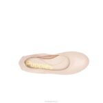 couro taupe claro balé casto plano 2 mulheres Hush Puppies balé plano ZZ6R84 - Image 6