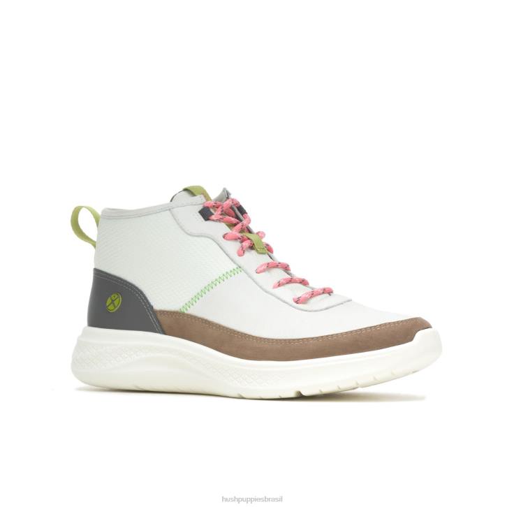 creme de baunilha nobuck elevar chukka mulheres Hush Puppies tênis ZZ6R127 - Image 4