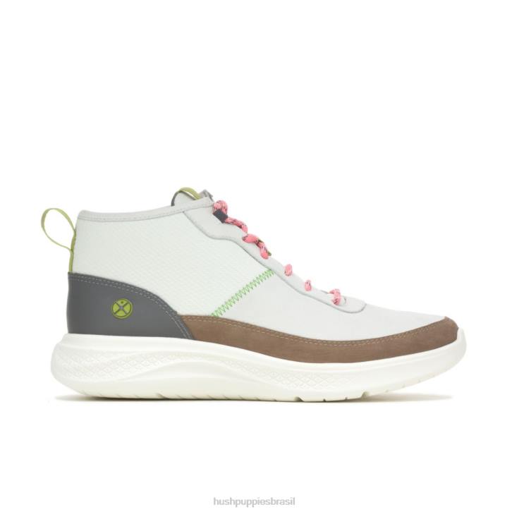 creme de baunilha nobuck elevar chukka mulheres Hush Puppies tênis ZZ6R127 - Image 1