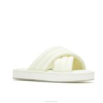 creme de baunilha sandália de deslizamento de sol mulheres Hush Puppies sandália ZZ6R23 - Image 3