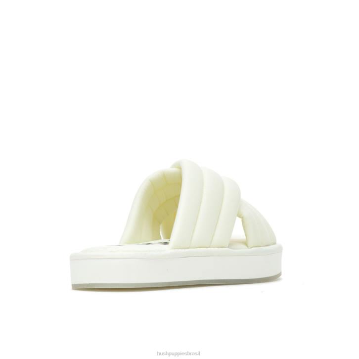 creme de baunilha sandália de deslizamento de sol mulheres Hush Puppies sandália ZZ6R23 - Image 4