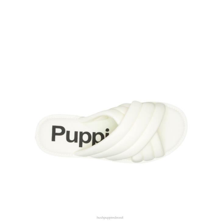 creme de baunilha sandália de deslizamento de sol mulheres Hush Puppies sandália ZZ6R23 - Image 6