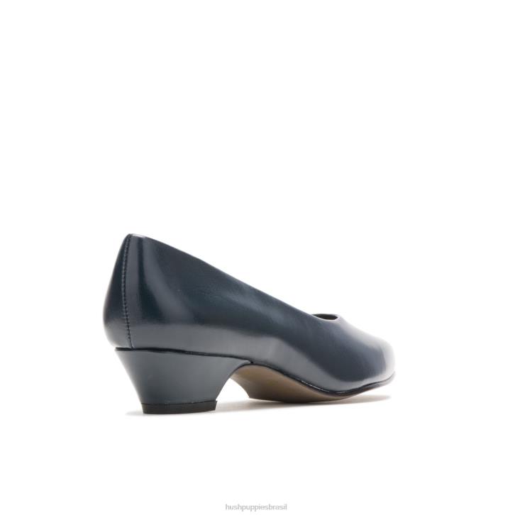elegância da marinha anjo ii mulheres Hush Puppies estilo suave ZZ6R205 - Image 4