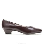 elegância marrom escuro anjo ii mulheres Hush Puppies estilo suave ZZ6R209