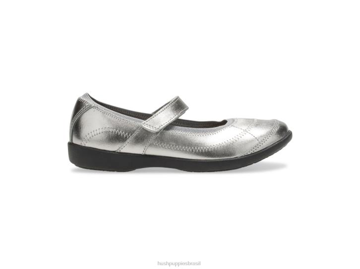 estanho criança grande reese mary jane garota Hush Puppies sapato ZZ6R373 - Image 2