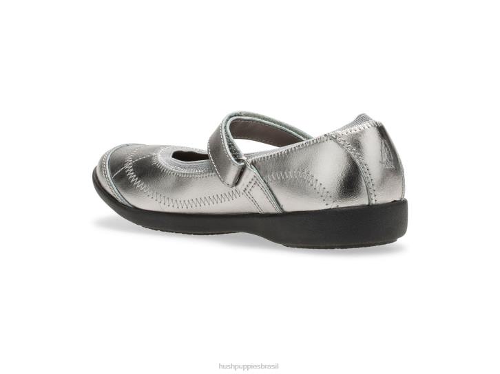 estanho criança grande reese mary jane garota Hush Puppies sapato ZZ6R373 - Image 4