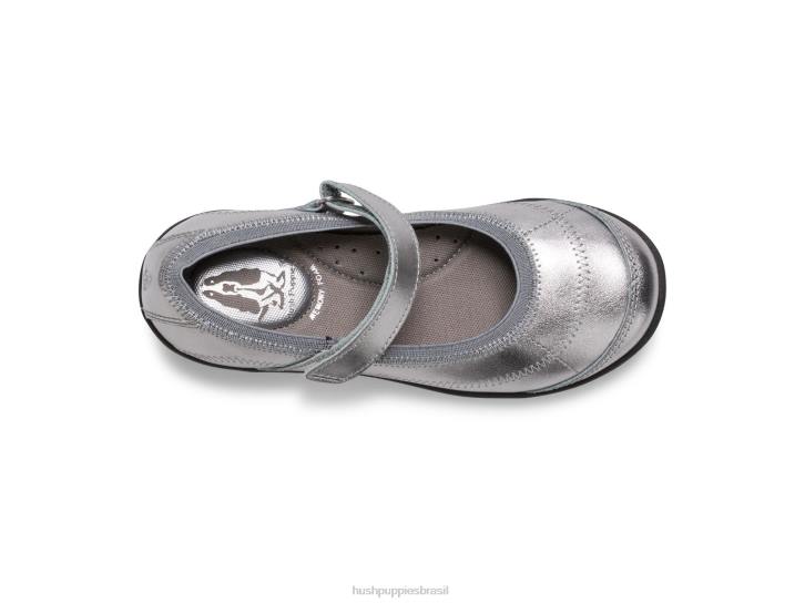 estanho criança grande reese mary jane garota Hush Puppies sapato ZZ6R373 - Image 6