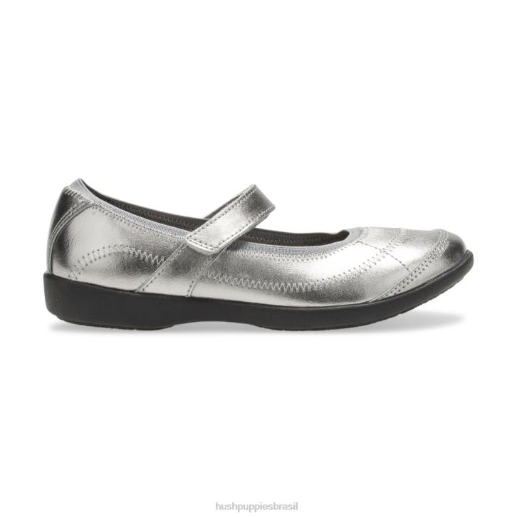 estanho criança grande reese mary jane garota Hush Puppies sapato ZZ6R373 - Image 1