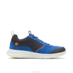 jeans nobuck azul elevar tênis de caminhada homens Hush Puppies tênis ZZ6R340 - Image 2