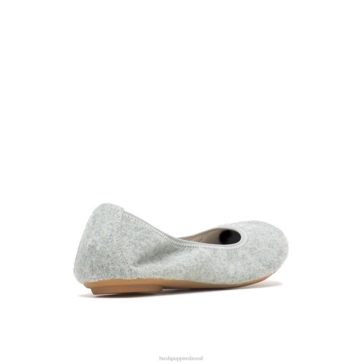 lã cinza balé casto plano 2 mulheres Hush Puppies balé plano ZZ6R77 - Image 4