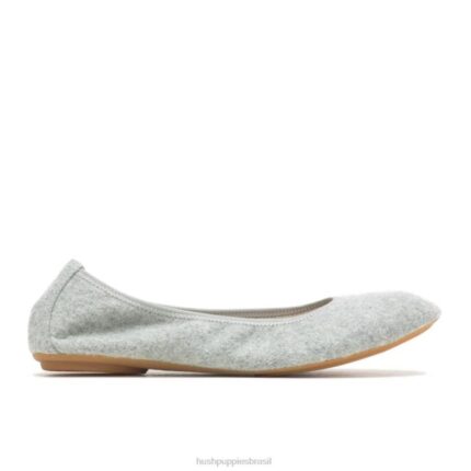 lã cinza balé casto plano 2 mulheres Hush Puppies balé plano ZZ6R77
