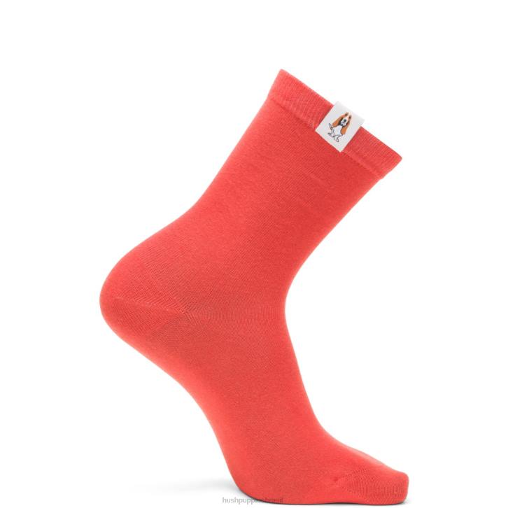 laranja tijolo meia core unissex mulheres Hush Puppies meias ZZ6R263 - Image 2