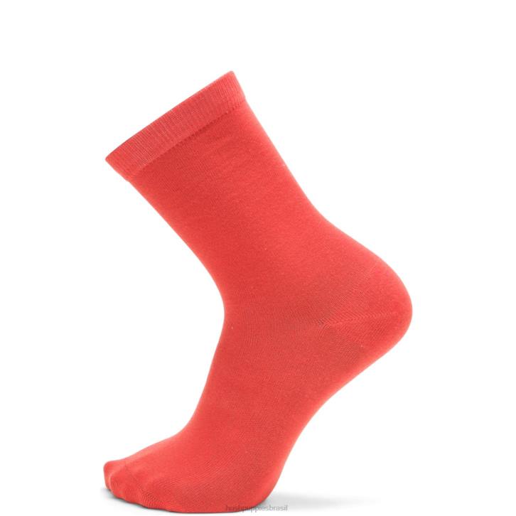 laranja tijolo meia core unissex mulheres Hush Puppies meias ZZ6R263 - Image 4