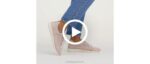malha bege ousada sapatilha com cadarço em tricô avançado mulheres Hush Puppies tênis ZZ6R125 - Image 7