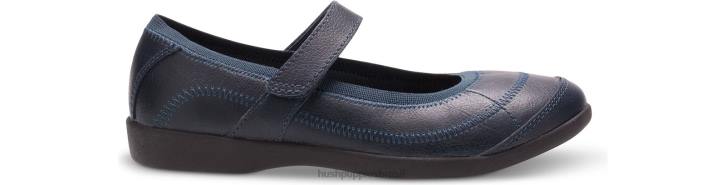 marinha criança pequena reese mary jane garota Hush Puppies sapato ZZ6R367 - Image 4