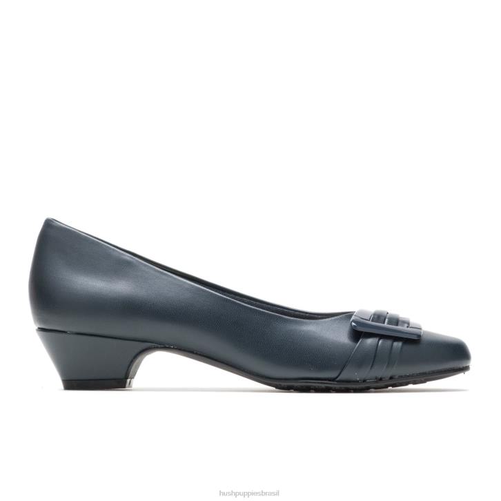 marinha por favor, esteja com você mulheres Hush Puppies estilo suave ZZ6R217 - Image 2