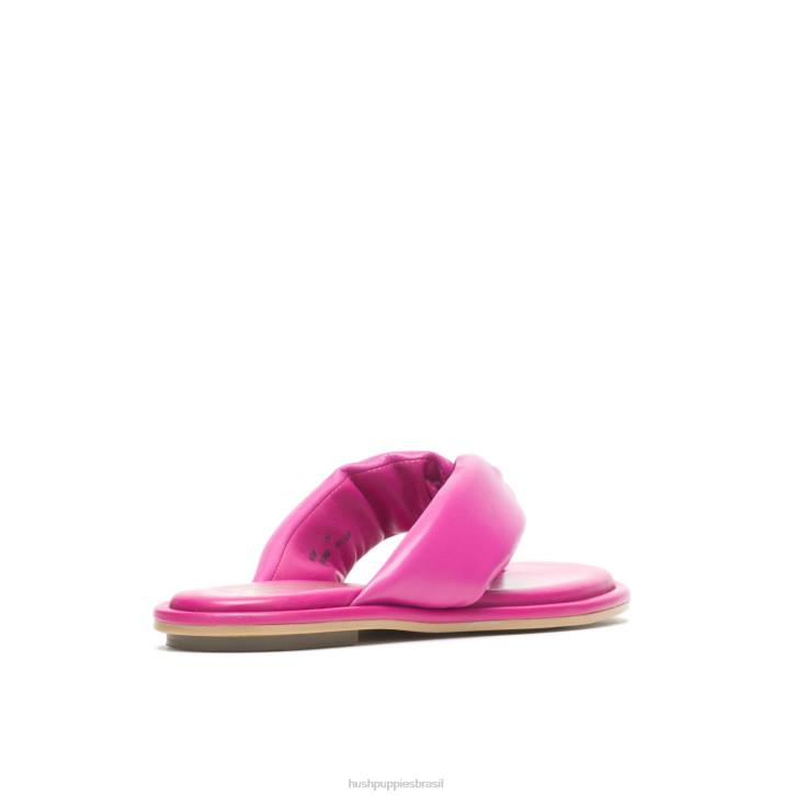 muito couro de baga sandália toepost emily mulheres Hush Puppies sandália ZZ6R16 - Image 5