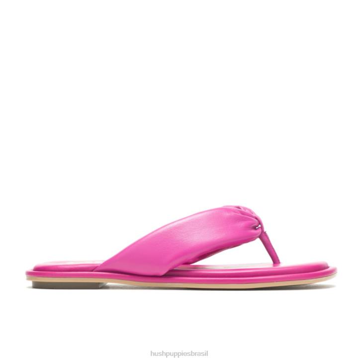 muito couro de baga sandália toepost emily mulheres Hush Puppies sandália ZZ6R16 - Image 1