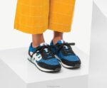 multi camurça azul tênis seventy8 mulheres Hush Puppies tênis ZZ6R117 - Image 3