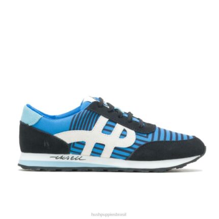 multi camurça azul tênis seventy8 mulheres Hush Puppies tênis ZZ6R117