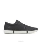 negrito tecido preto briggs tênis bico fino homens Hush Puppies tênis ZZ6R292 - Image 2
