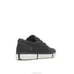 negrito tecido preto briggs tênis bico fino homens Hush Puppies tênis ZZ6R292 - Image 4