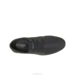 negrito tecido preto briggs tênis bico fino homens Hush Puppies tênis ZZ6R292 - Image 6