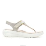 nobuck cinza legal sandália biqueira respirada mulheres Hush Puppies sandália ZZ6R36 - Image 2