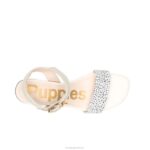 nobuck leopardo da neve sandália leila meia tira mulheres Hush Puppies salto ZZ6R31 - Image 6